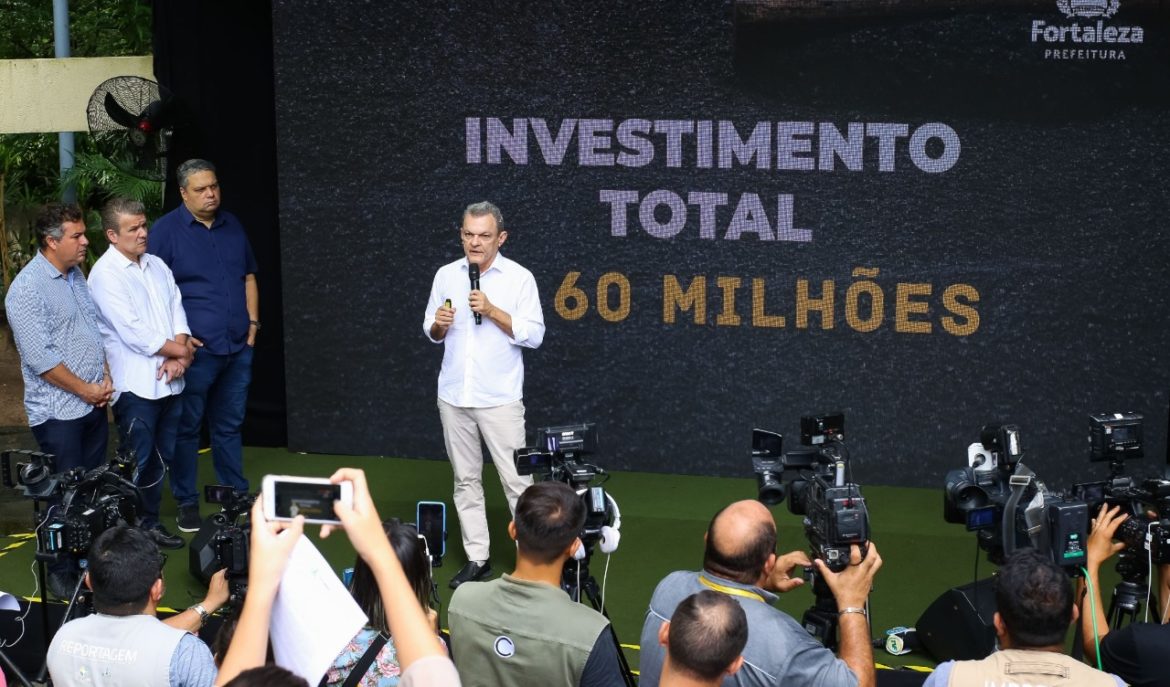 Prefeitura de Fortaleza anuncia pacote de R$ 60 milhões em recuperação de vias