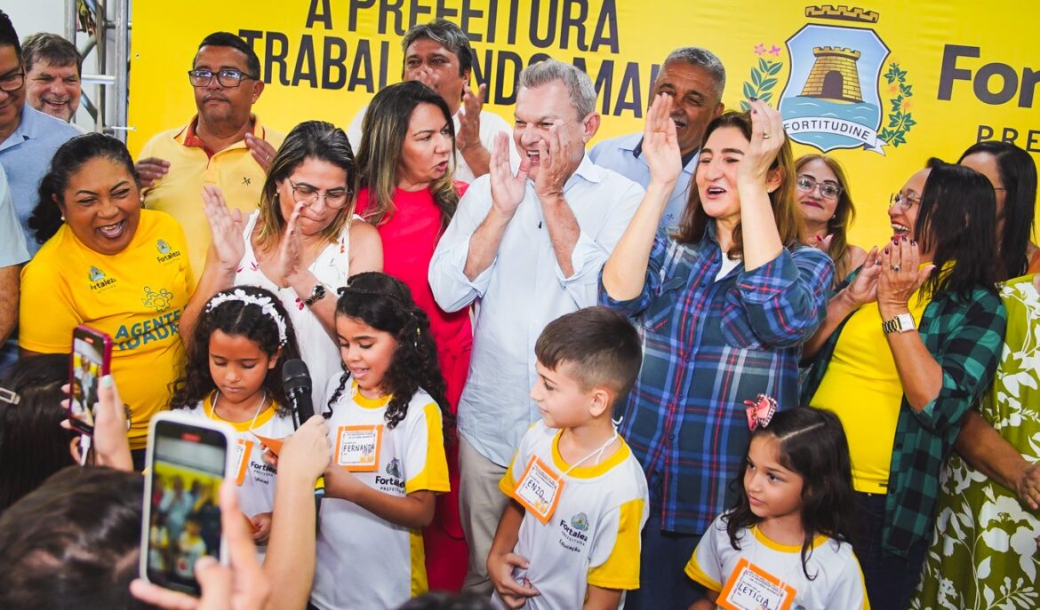 Escola e creche requalificadas são entregues no bairro Mondubim