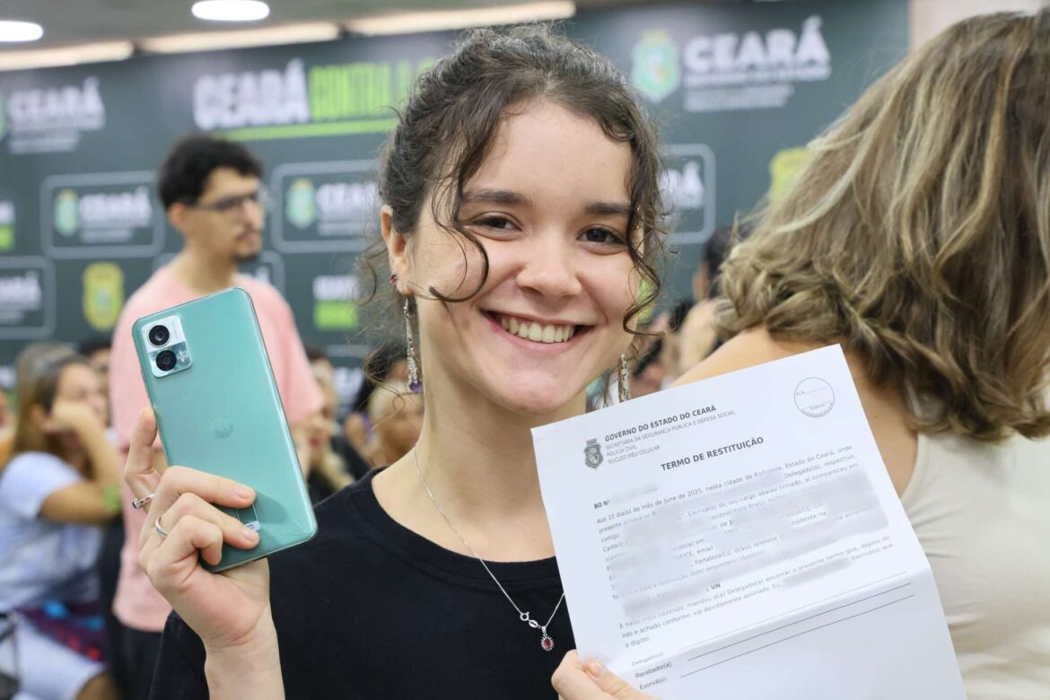 Programa recupera mais de oito mil celulares roubados