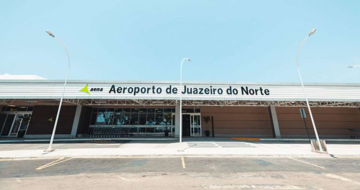 Aeroporto de Juazeiro do Norte registra crescimento de 25,3%