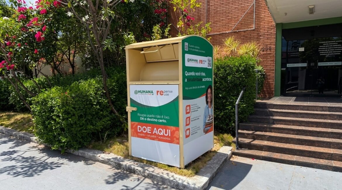 Prefeitura inicia implantação de 50 pontos de coleta de roupas e calçados pós-consumo